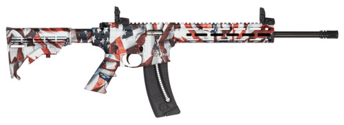S&W M&P15-22 SPORT 22LR 16.5 AMERICAN FLAG 25RD