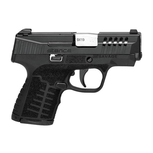 SAVAGE STANCE HANDGUN 9MM LUGER 7 & 8RD MAGAZINES 2.3" BARREL BLACK