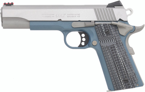 COLT COMPETITION TITANIUM BLUE 45ACP 5 STAINLESS