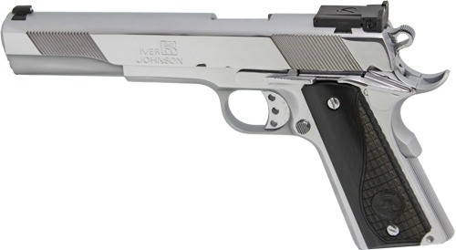 IVER JOHNSON EAGLE XL 10MM 6" ADJ POLISHED CHROME!