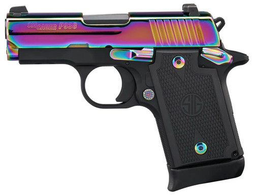 SIG SAUER P938 9MM 3 RAINBOW SAO 7RD