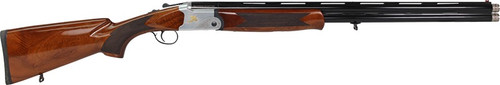 IVER JOHNSON 600LW O/U 12GA 3" 26"VR SILVER BLACK WALNUT