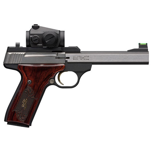 BROWNING BUCK MARK MED ROSEWOOD 22LR 5.5 STAINLESS