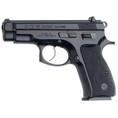 CZ 75 COMPACT 9MM 3.75 BLACK 2 14RD