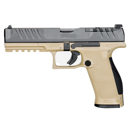 WALTHER ARMS PDP FULL SIZE OPTICS READY 9MM 5 TT TAN