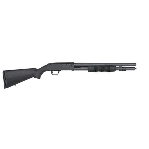 MOSSBERG 590 12GA 18.5IN CYL BEAD 7RD MATTE BLACK SHOTGUN