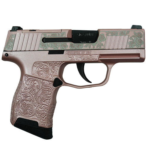 SIG SAUER "GUNS & ROSES ROSE GOLD" P365 OPTIC READY HANDGUN 9MM LUGER 10RD