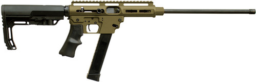TNW FIREARMS AERO SURVIVAL RIFLE LTE 9MM 16" THREADED BARREL 33RD OD GREEN