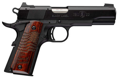 BROWNING 1911-22 BLACK LABEL MEDALLION 250 22LR 4.25