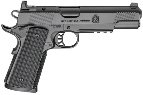 SPRINGFIELD TRP 45ACP 5 BLACK 8RD AOS RAIL