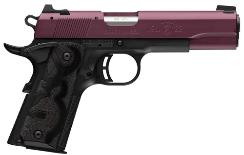 BROWNING 1911-22 BLACK LABEL FS BLACK CHERRY 22LR 3-DOT