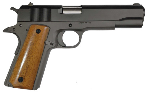 ROCK ISLAND 1911 GI 9MM 5IN WOOD GRIPS 9RD PISTOL