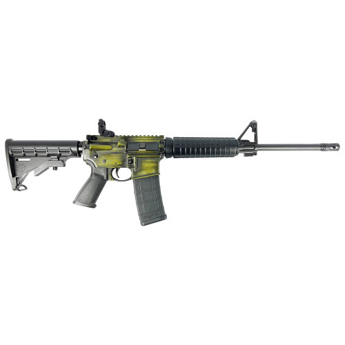 RUGER "BAZOOKA GREEN DISTRESSED" AR-556 RIFLE 5.56MM NATO 30RD MAG 16.10"
