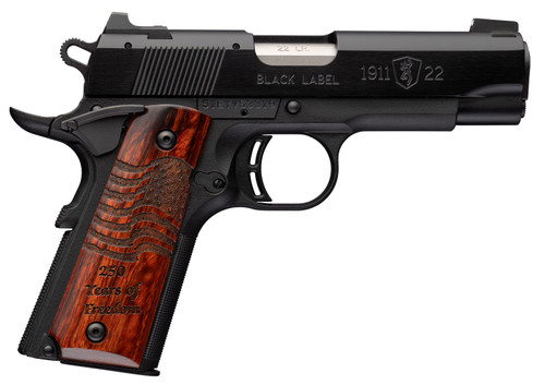 BROWNING 1911-22 BLACK LABEL MEDALLION 250 22LR 3.6
