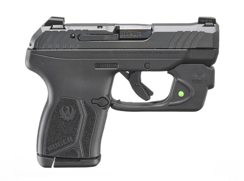 RUGER LCP MAX 380ACP BL/POLY LASER