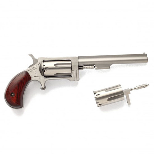 NAA SIDEWINDER 22MAG 22LR 4 STAINLESS SWINGOUT CYL