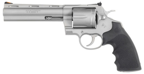 COLT ANACONDA 44MAG 6 MATTE STAINLESS RUBER GRIP
