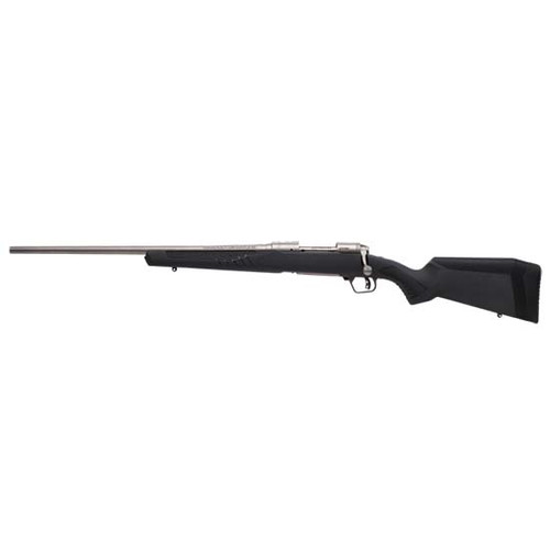 SAVAGE 110 STORM LEFT HAND 7MMREM 24 STAINLESS GRAY ACCUFIT 4RD