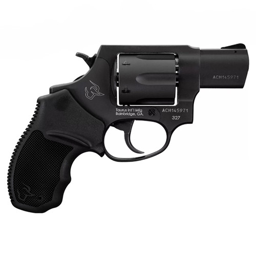 TAURUS 327 327FED 32HR 32SW 2 BLACK RUBBER GRIP 6RD