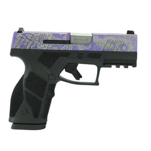 TAURUS GX2 "PURPLE PAISLEY" HANDGUN 9MM LUGER 13RD MAGAZINES 2 3.38" BARREL