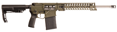PATRIOT ORDNANCE ROGUE 308 16.5 STAINLESS MID LENGTH DI OD GREEN