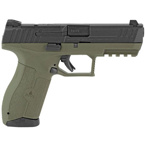 IWI MASADA OPTICS READY 9MM 4.1 10RD NIGHT SIGHTS OD GREEN