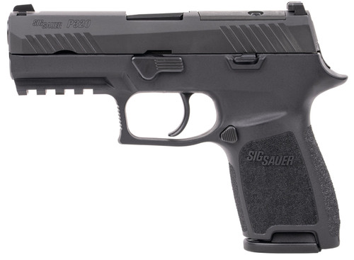 SIG SAUER P320 COMPACT 9MM BLACK 3.9 SIGLITE OPTIC READY 10RD