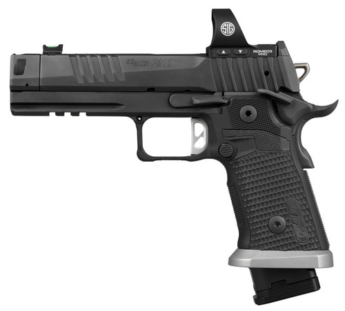 SIG SAUER P211 9MM 4.4 BLACK COMP 21/23RD ROMEO3 PRO