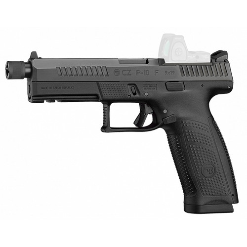 CZ P-10 F OPTIC READY SR 9MM 5.1 THREADED BARREL RMR CO WITNESS 21RD