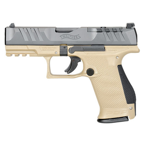 WALTHER ARMS PDP STANDARD COMPACT 9MM 4 FDE 2 15RD