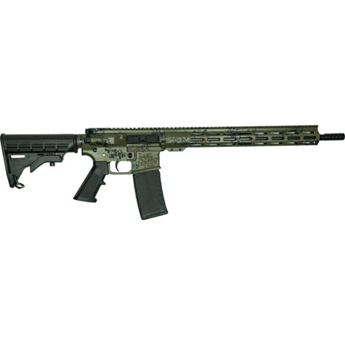 GREAT LAKES AR-15 RIFLE 223 WYLDE 30RD MAGAZINE 16" BARREL LICHEN