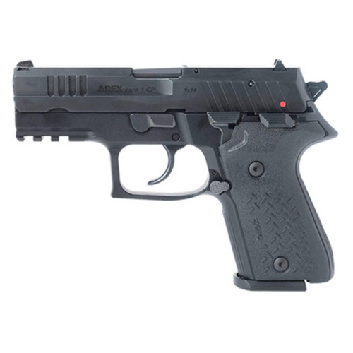 GLOBAL ORDNANCE AREX ZERO 1 COMPACT HANDGUN 9MM LUGER 15RD MAGAZINES 2