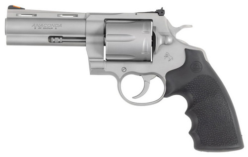 COLT ANACONDA 44MAG 4.25 MATTE STAINLESS RUBBER GRIP