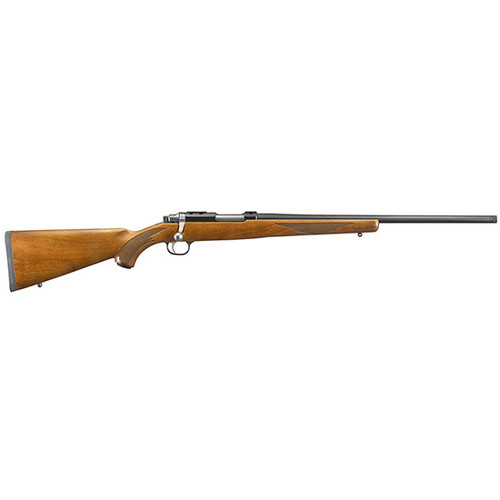 RUGER 77/22 22HOR 18.5 THREADED BARREL WALNUT 6RD