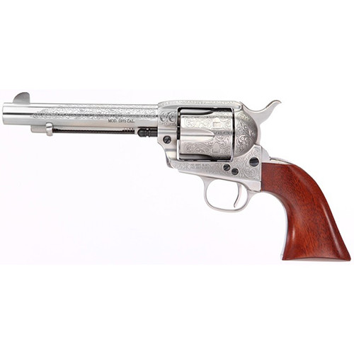 TAYLORS UBERTI 1873 CATTLEMAN 357MAG FLORAL ENGRAVED