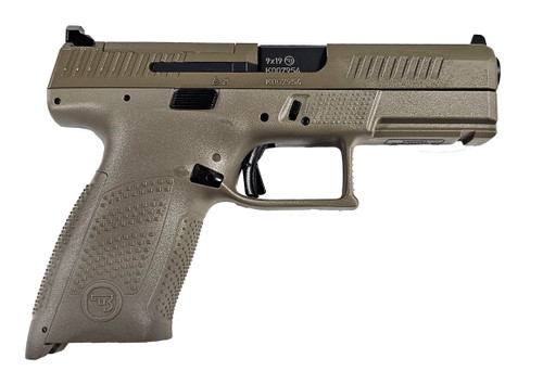 CZ P-10 C OPTIC READY COMPACT 9MM 4 FDE FS 15RD