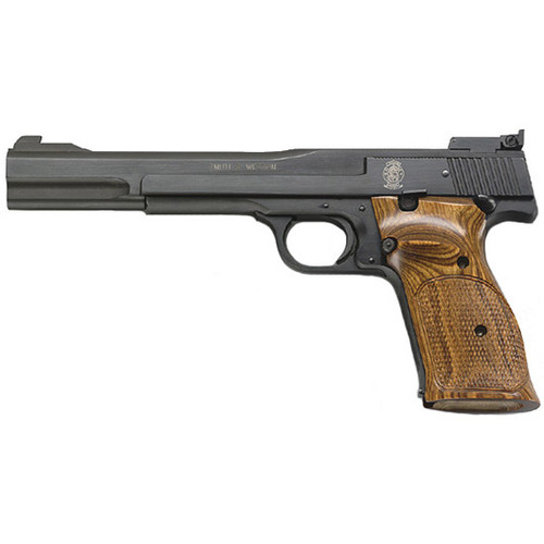 S&W 41 22LR 7 TS AS WOOD TARGET GRIP 10RD