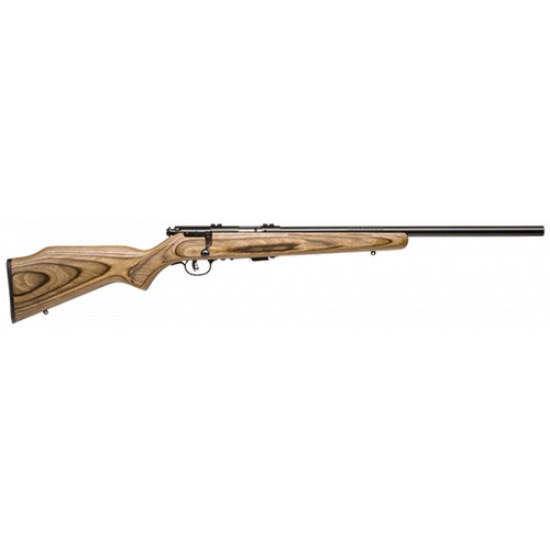 SAVAGE MARK II BV 22LR 21 HVY BROWN LAMINATE 5RD