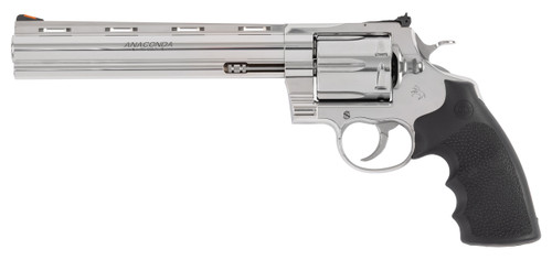COLT ANACONDA 45COLT 8 STAINLESS AS HOGUE GRIPS 6RD