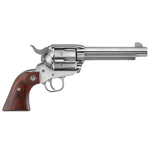 RUGER VAQUERO 45LC 5.5 FS BRIGHT STAINLESS