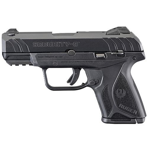 RUGER SECURITY 9 9MM 3.42 COMPACT BLUED BLACK 10RD