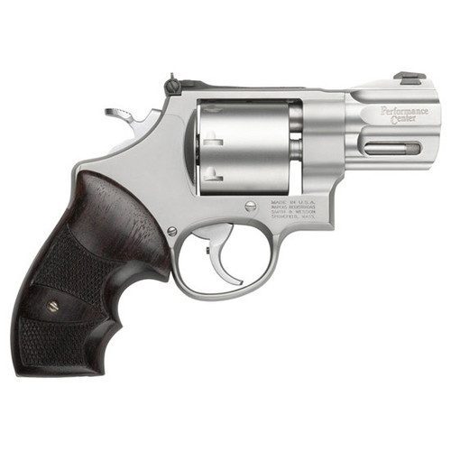 S&W PC 629 44MAG 2 5/8 STAINLESS RR AS WOOD GRIP 6RD