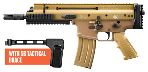 FN AMERICA SCAR 15P SBT 5.56 FDE 7.5 30RD