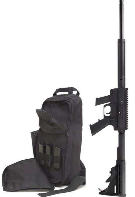 JUST RIGHT TAKEDOWN 9MM 17 THREADED BARREL 17RD GLOCK MAGAZINE SLINGPACK