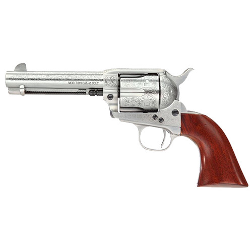 TAYLORS UBERTI 1873 CATTLEMAN 357MAG FLORAL ENGR TT