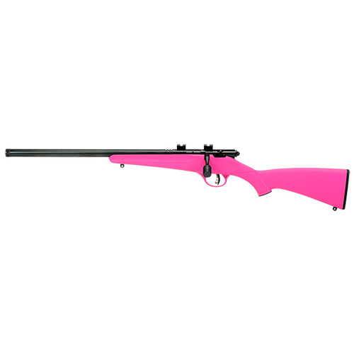 SAVAGE RASCAL LEFT HAND 22S/L/LR 16 PINK ACCU-TRIGGER