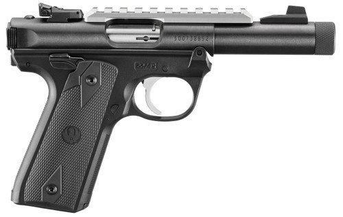 RUGER MARK IV 22/45 22LR 4.4 BLACK THREADED 10RD