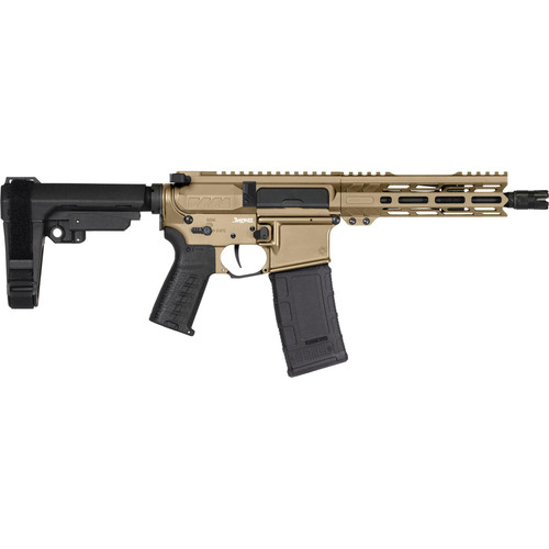CMMG BANSHEE MK4 PISTOL 300 BLK 30RD MAGAZINE 8'' BARREL COYOTE TAN W/BRACE