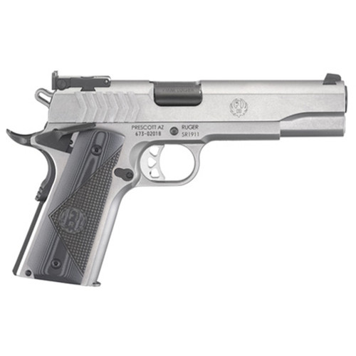 RUGER SR1911 9MM 5 TARGET STAINLESS AS G10 GRIPS