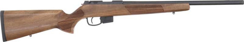 ANSCHUTZ 1761L D HB 17HMR 20" BLUED/WALNUT CLASSIC LH